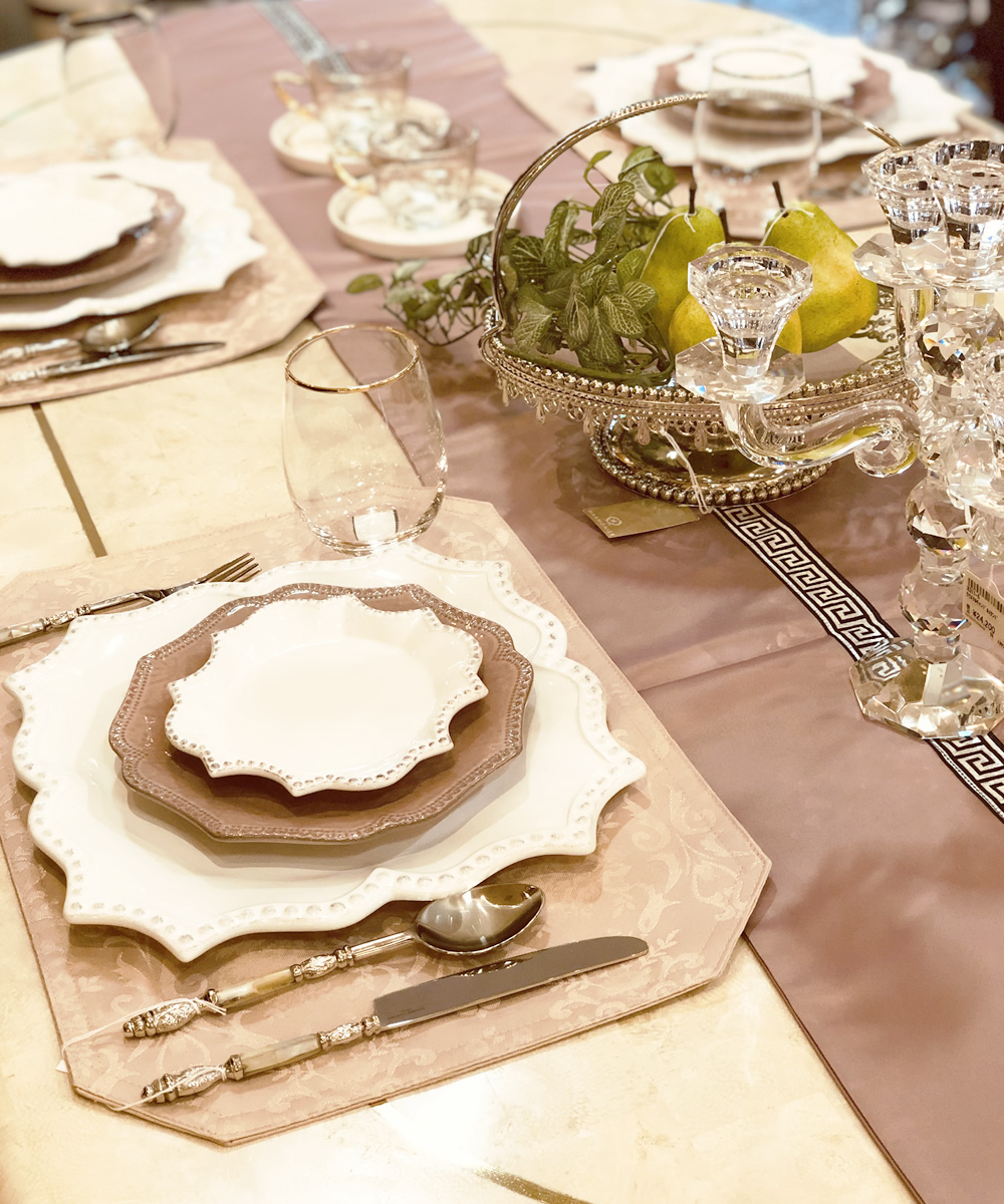 春のお家でできるテーブルコーディネート｜広島の輸入家具『アサヒ家具