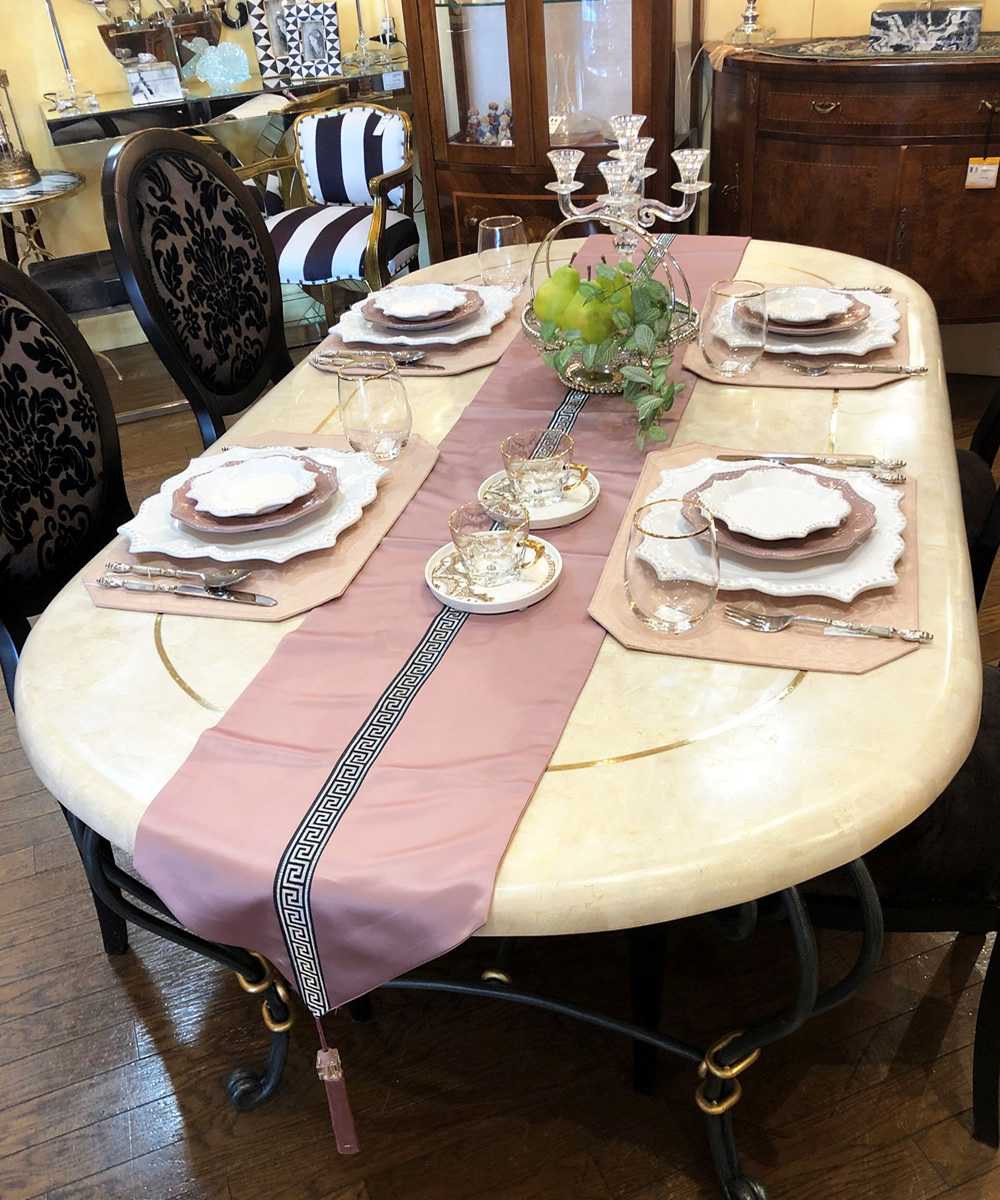 春のお家でできるテーブルコーディネート｜広島の輸入家具『アサヒ家具